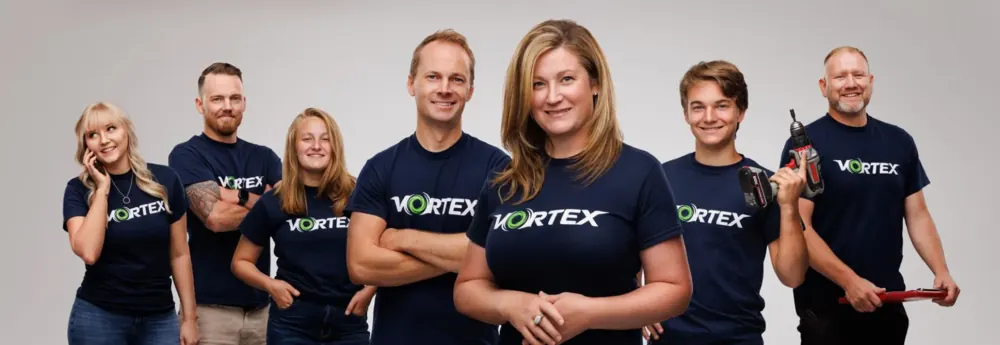 The Vortex air duct cleaning and restoration team serving Andover, Kansas