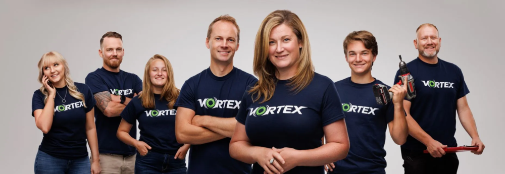 The Vortex air duct cleaning and restoration team serving Clearwater, Kansas